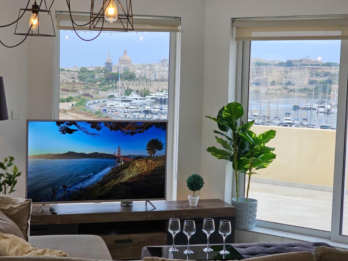 Appartamento Mive Luxury Sea View Penthouse Gzira Esterno foto
