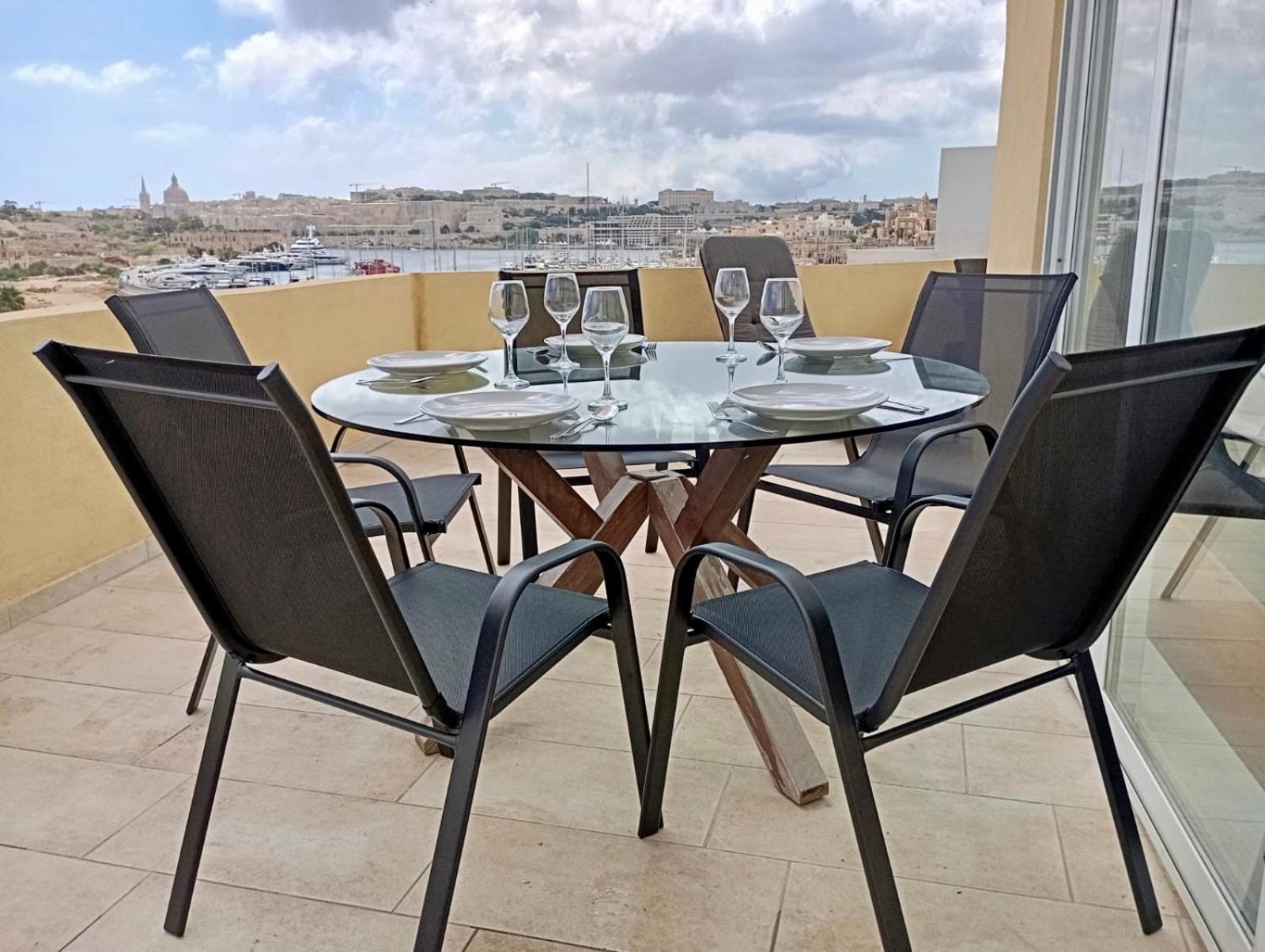 Appartamento Mive Luxury Sea View Penthouse Gzira Esterno foto